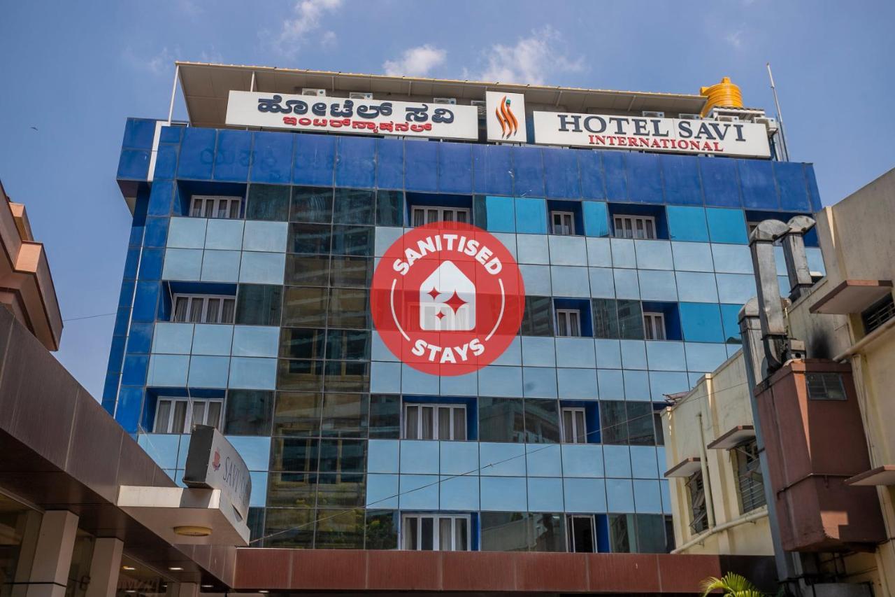 Capital O 13184 Savi International Hotell Bangalore Exteriör bild